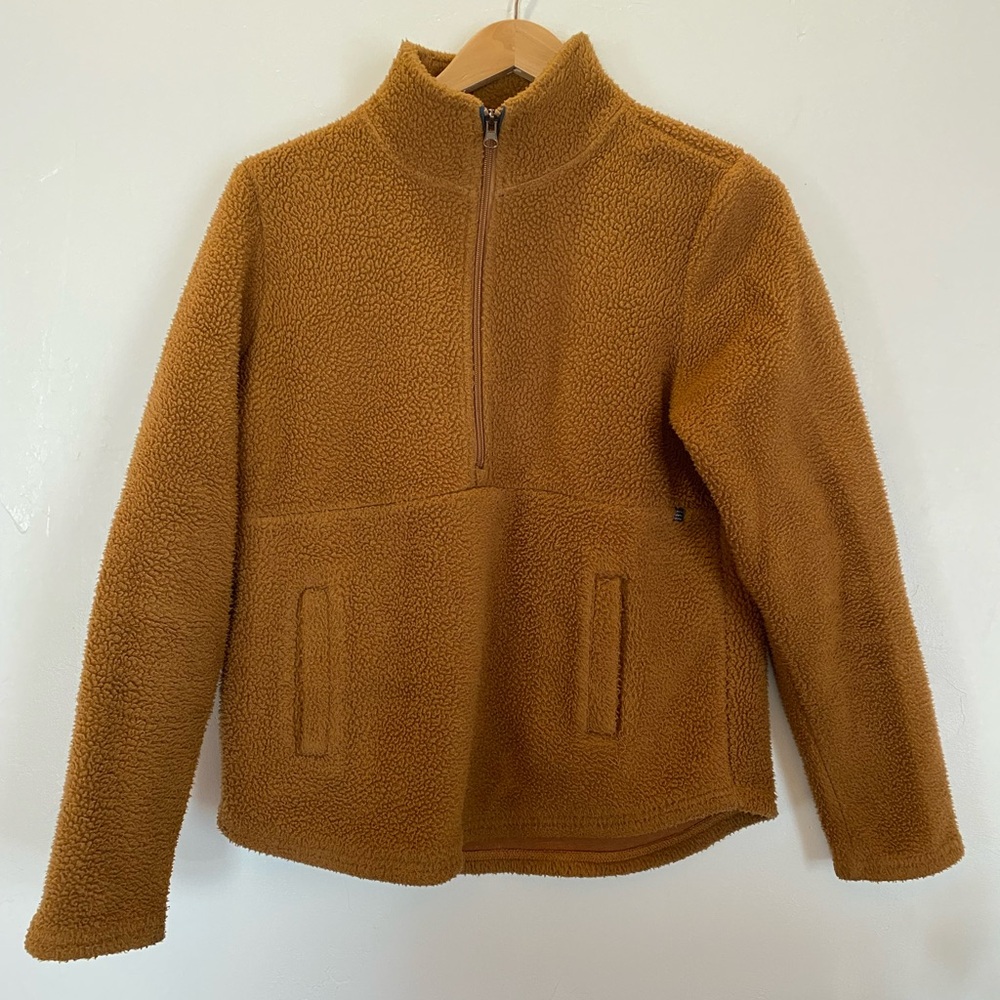 Cozy Brown Bamboo Fleece Pullover Free Fly Apparel